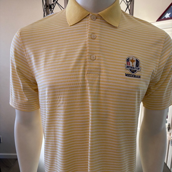 Good condition mens small Cutter and Buck golf polo from The Ryder Cup Medinah - Picture 1 of 4